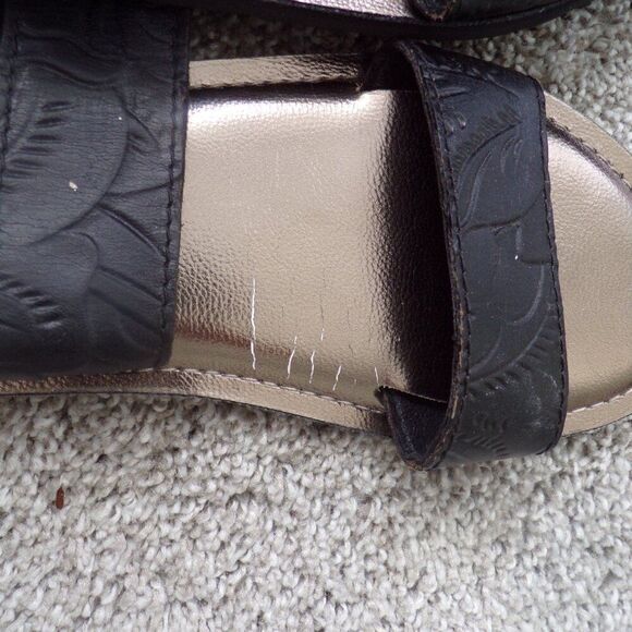 Patricia Nash Flair leather sandals 9 - Picture 8 of 8